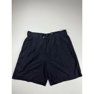 Brandini‎ Men's Navy Blue Pleated Dress Shorts Classic Fit Size 36